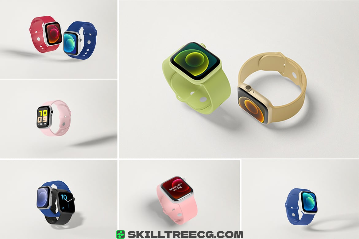 Smartwatch Mockups（162083）-技能树